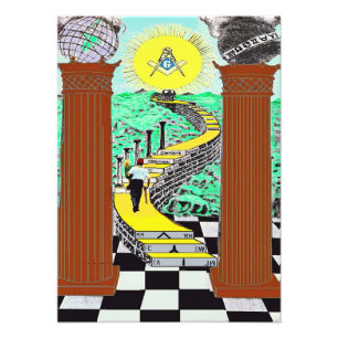 Masonic Shriner Photo Print Foto Afdruk