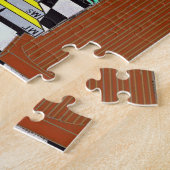 Masonic Shriner Puzzle Legpuzzel (Zijkant)