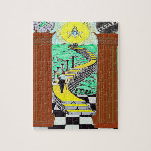 Masonic Shriner Puzzle Legpuzzel