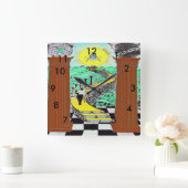 Masonic Shriner Wall klok (Huis)