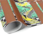 Masonic Shriner wrapment paper Cadeaupapier (Rol Hoek)