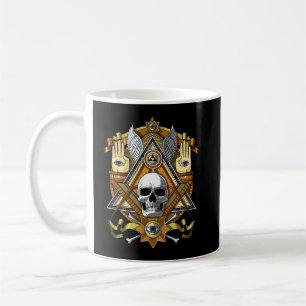 Masonic Skull Koffiemok