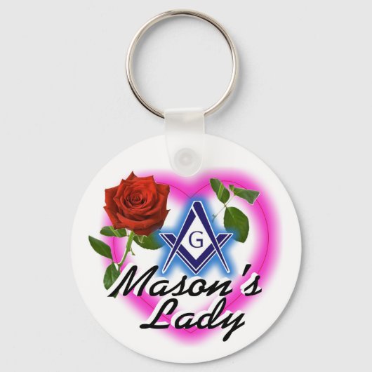 Masonic Sleutelhanger Mason's Lady (Voorkant)