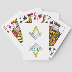 Masonic-speelkaarten Pokerkaarten