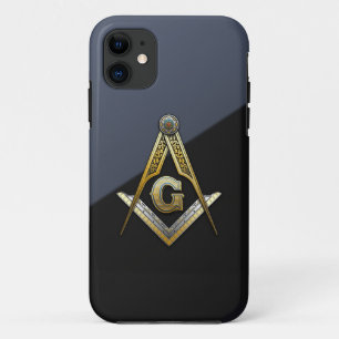 Masonic Square and Compass iPhone 11 Hoesje