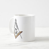 Masonic Square and Compass Mok (Voorkant links)