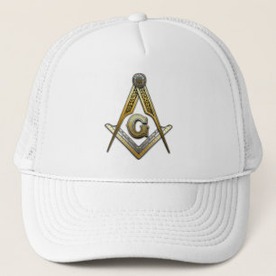 Masonic Square and Compass Trucker Pet