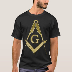 Masonic Square en Compass T-shirt