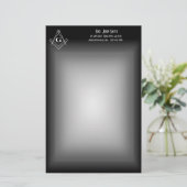 Masonic Stationery Briefpapier (Staand voorkant)
