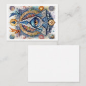 Masonic stijl Briefkaart (Voorkant / Achterkant)