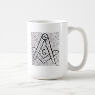 Masonic Symbol Koffiemok