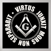 Masonic symbol poster (Voorkant)
