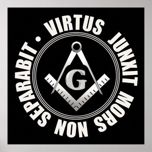 Masonic symbol poster (Voorkant)