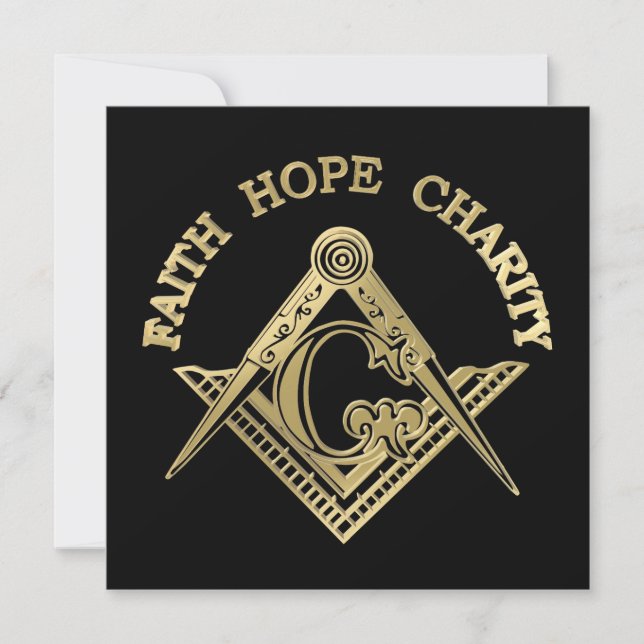 Masonic-symbool (Voorkant)