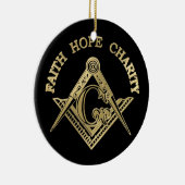 Masonic-symbool Keramisch Ornament (Rechts)