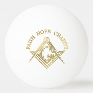 Masonic-symbool Pingpongballen