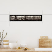 Masonic Temple Detroit Foto 1920 Poster (Keuken)