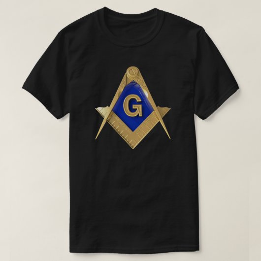 Masonic Tshirt Freemason Square and Compass Shirt (Design voorkant)