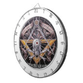 Masonic Virtue Dartbord (Voorkant Rechts)