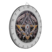 Masonic Virtue Dartbord (Voorkant Links)