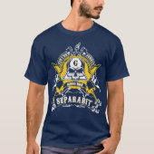Masonic Virtus Junxit Mors Non Separabit Fathers T-shirt (Voorkant)