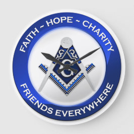 Masonic Wall Clock Grote Klok