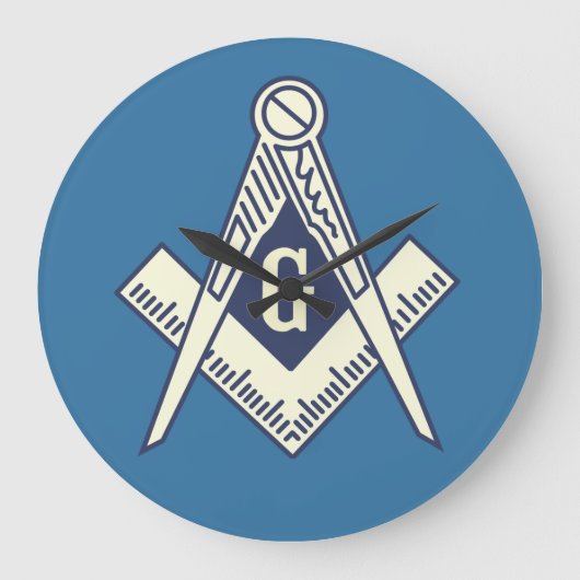 Masonic Wall klok (Voorkant)