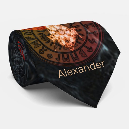 Masonic Warrior Stropdas (Opgerold)