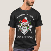 Masonic Widows Son Mason Merry Kerstmis en new T-shirt (Voorkant)