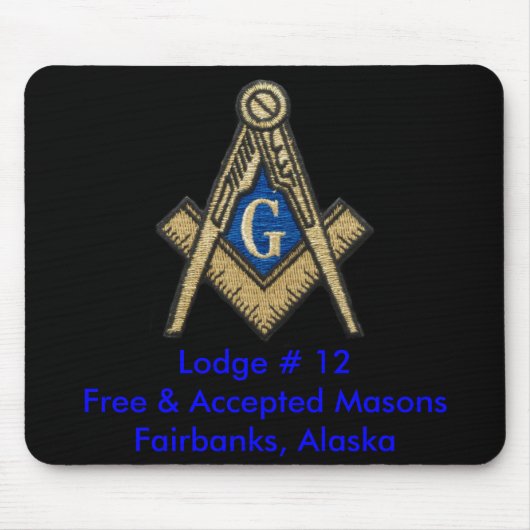 Masonische Muismat (Voorkant)