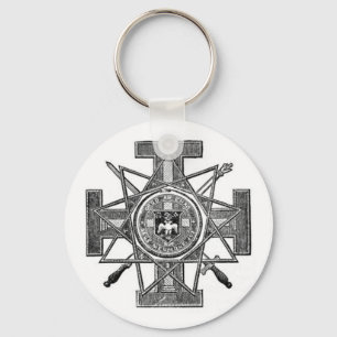 masonische symbolen sleutelhanger