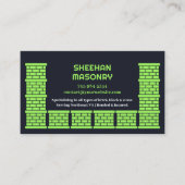 Masonry Chimney Carte de visite (Devant)