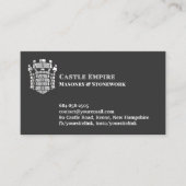 Masonry Chimney Carte de visite (Devant)