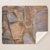 Masonry natural stoneabstract, oud, antiquity, sherpa deken (Voorkant (horizontaal))