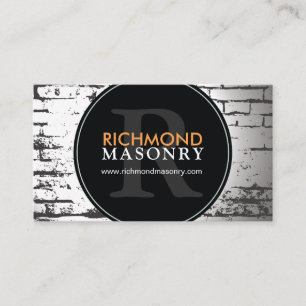 MASONRY VISITEKAARTJE