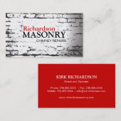 MASONRY VISITEKAARTJE (Voorkant / Achterkant)