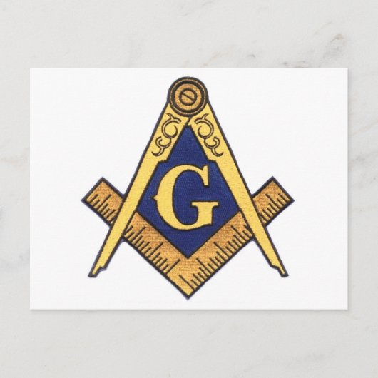 MASONS BRIEFKAART (Voorkant)