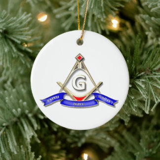 Mason's Editie Keramisch Ornament