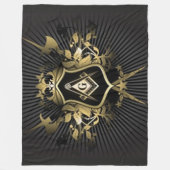 MASONS FLEECE DEKEN (Voorkant)