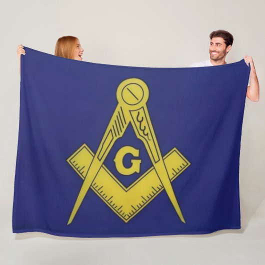 MASONS FLEECE DEKEN (In situ)