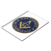Masons het nastreven van kennis notitieboek (Linkerzijde)