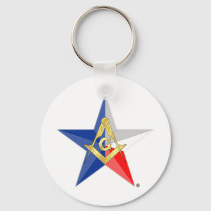 Masons of Texas Star Line Sleutelhanger