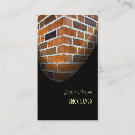 Masons, steenwerkers, visitekaartjes (Voorkant)