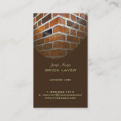 Masons, steenwerkers, visitekaartjes (Achterkant)