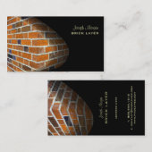 Masons, travailleurs de pierre cartes de visite (Devant / Derrière)