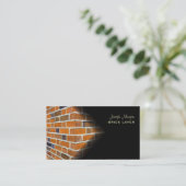 Masons, travailleurs de pierre cartes de visite (Debout devant)