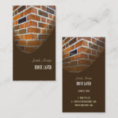 Masons, travailleurs de pierre cartes de visite (Devant / Derrière)