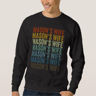 Mason's vrouw Vrijmetselarij Masonic Master Vrijme Trui