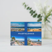 Maspalomas Briefkaart (Staand voorkant)