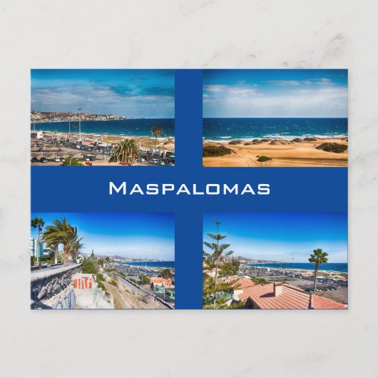 Maspalomas Briefkaart (Voorkant)